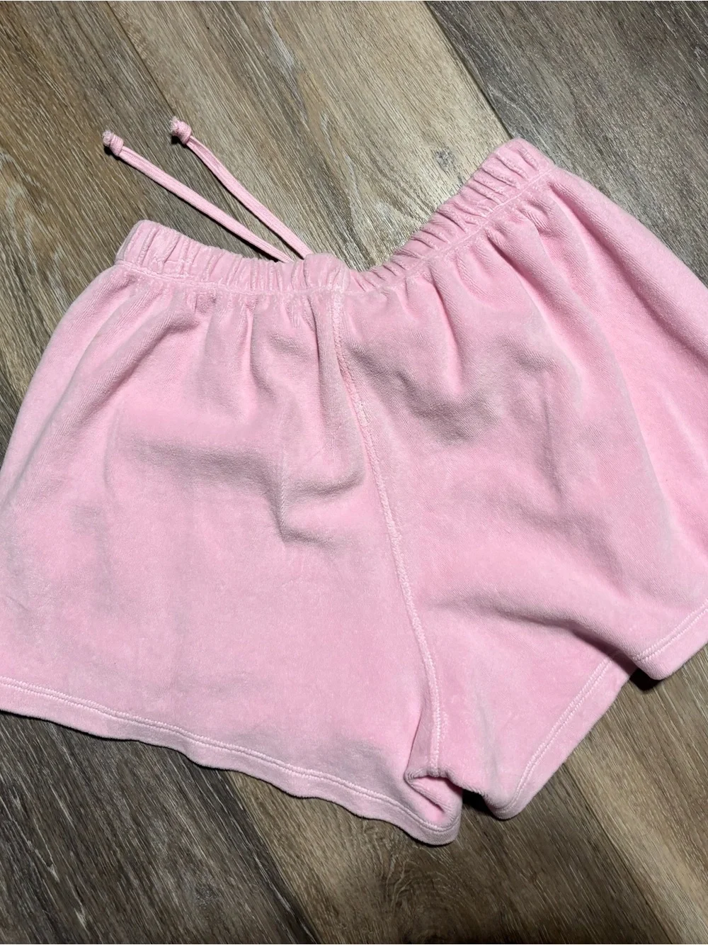 Suzie Kondi Pink Terry Athletic Lounge Shorts